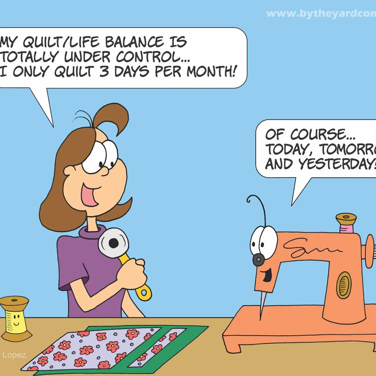 2026 By the Yard Wall Calendar - The Art of Home - Jacquelynne Steves