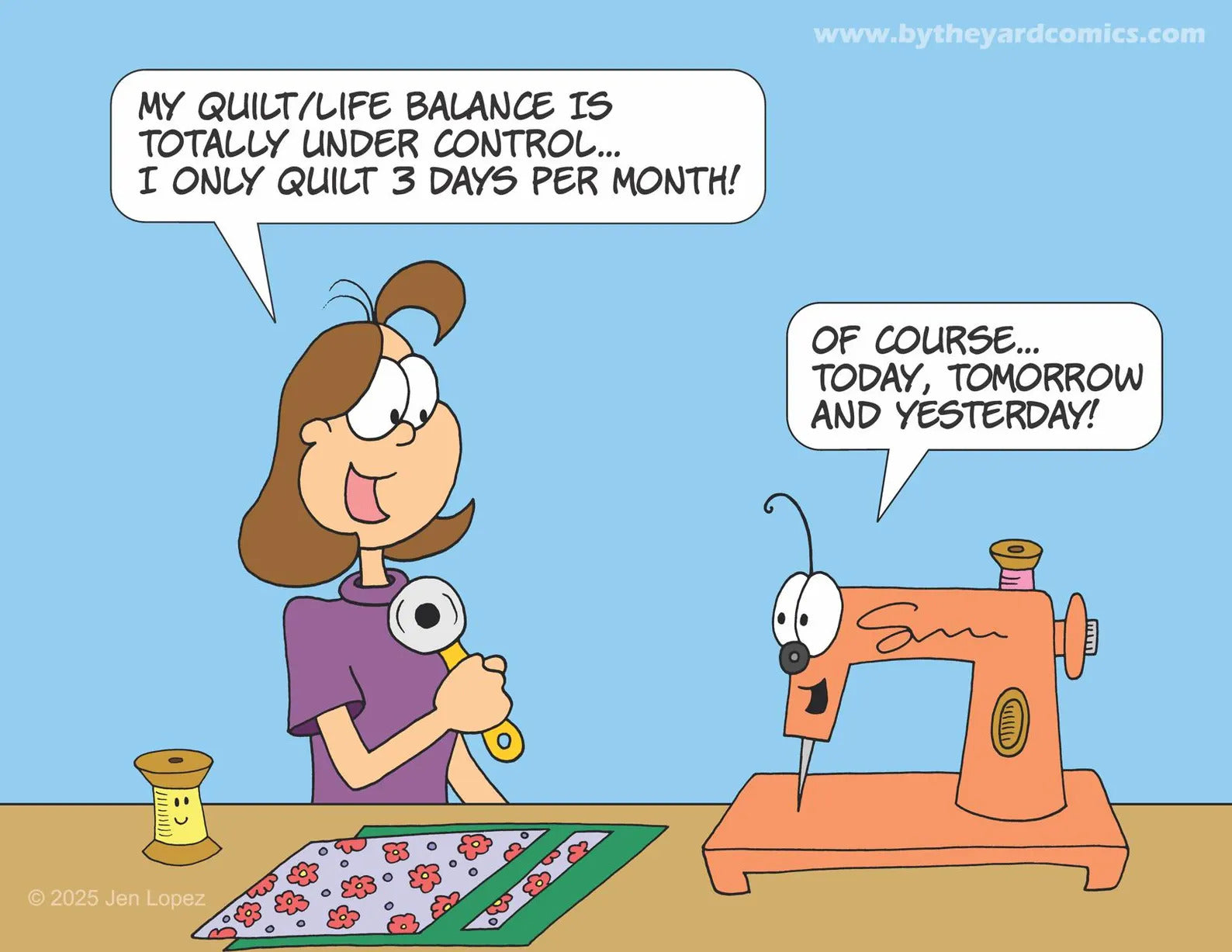 2026 By the Yard Wall Calendar - The Art of Home - Jacquelynne Steves