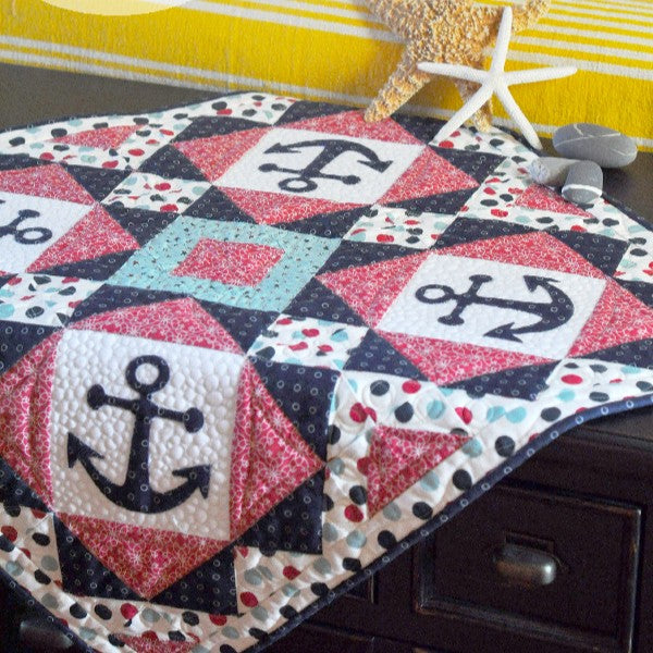 Ahoy! Little Quilt Pattern- Digital - The Art of Home - Jacquelynne Steves