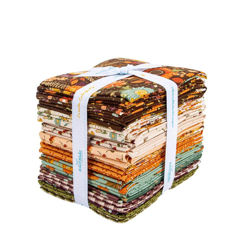 The Awe of Autumn Fat Quarter Bundle - The Art of Home - Jacquelynne Steves