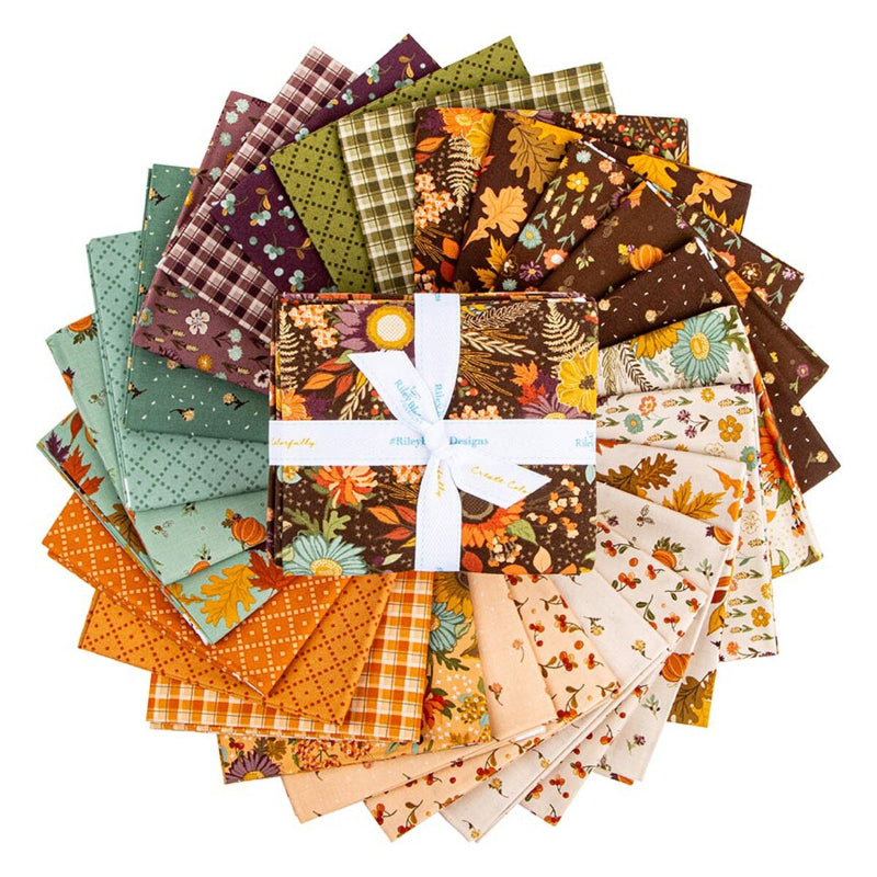 The Awe of Autumn Fat Quarter Bundle - The Art of Home - Jacquelynne Steves