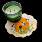 Beehive Candle Mat Kit - The Art of Home - Jacquelynne Steves