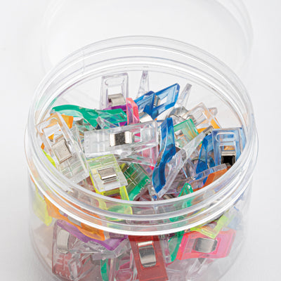 Binding Clips with Container (50/pkg) - Jacquelynne Steves
