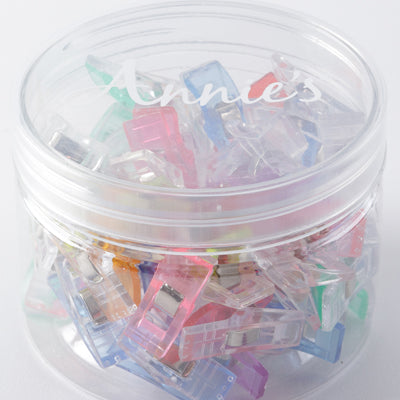 Binding Clips with Container (50/pkg) - Jacquelynne Steves