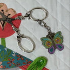 Happy Butterfly Enamel Charm - The Art of Home - Jacquelynne Steves