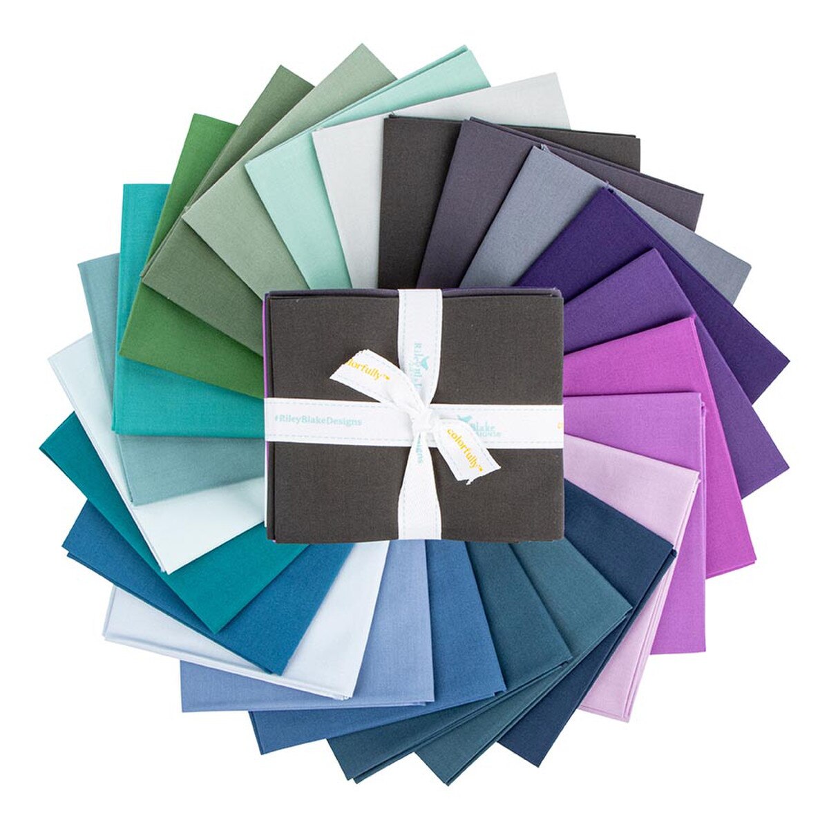 Calming Shades Fat Quarter Bundle - The Art of Home - Jacquelynne Steves