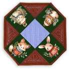 Little Christmas Critters 4" Fabric Panels-Set of 5 - The Art of Home - Jacquelynne Steves