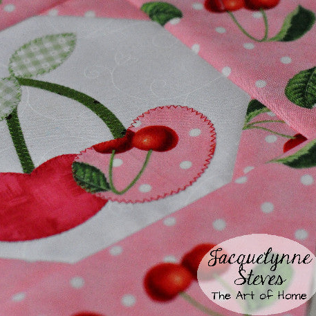 Oh, Cherry! Little Quilt Pattern- Digital - Jacquelynne Steves