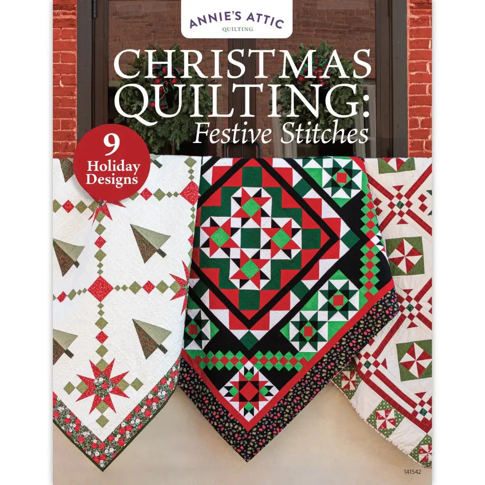 Christmas Quilting:  Festive Stitches Book - The Art of Home - Jacquelynne Steves