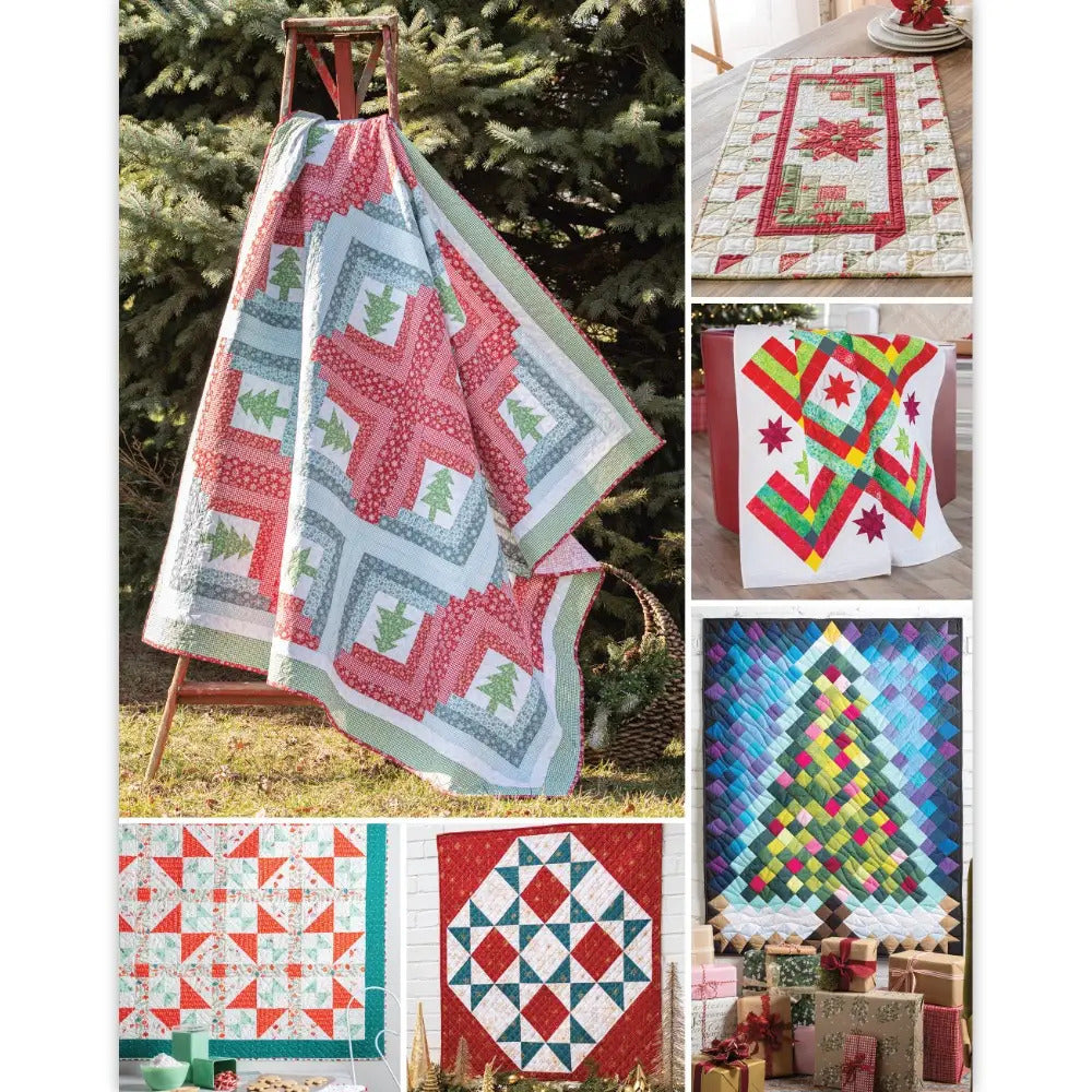 Christmas Quilting:  Festive Stitches Book - The Art of Home - Jacquelynne Steves