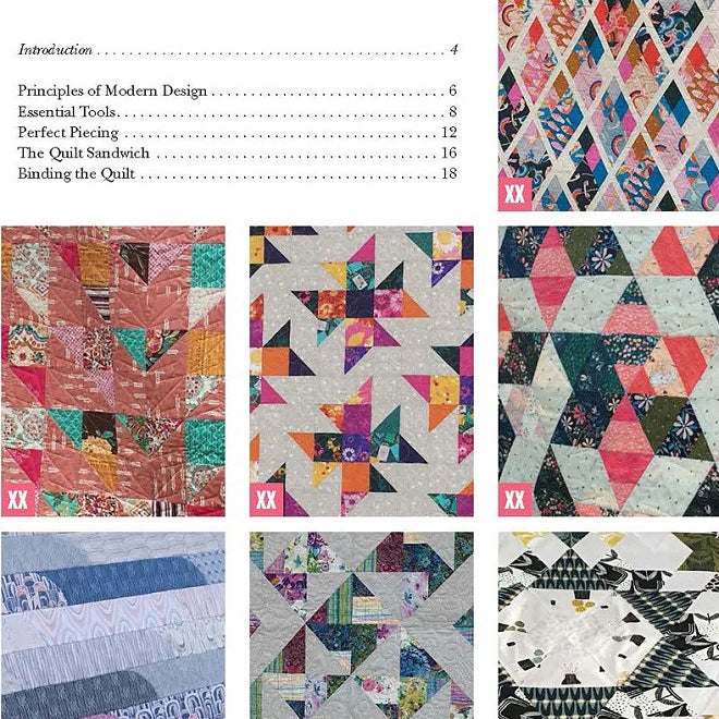Fat Quarter Patchwork Quilts Book - The Art of Home - Jacquelynne Steves