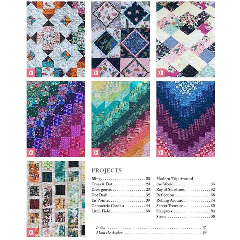 Fat Quarter Patchwork Quilts Book - The Art of Home - Jacquelynne Steves
