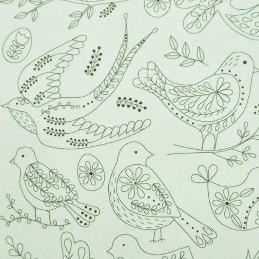 Folk Birds Stick & Stitch Embroidery - The Art of Home - Jacquelynne Steves