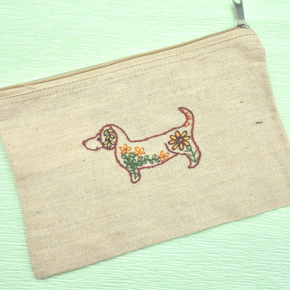 Folk Dogs Stick and Stitch Embroidery - The Art of Home - Jacquelynne Steves