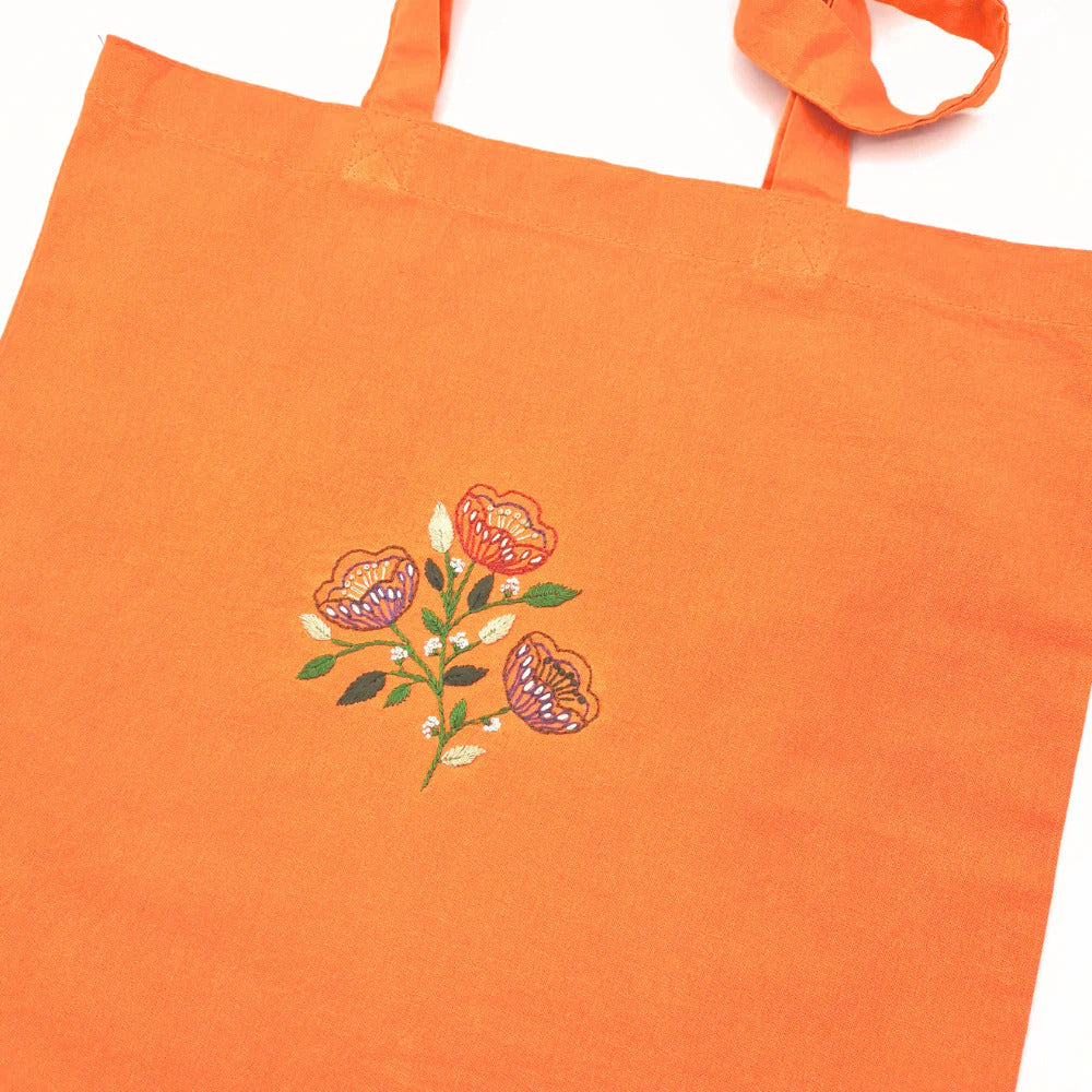 Folk Flowers Stick & Stitch Embroidery - The Art of Home - Jacquelynne Steves