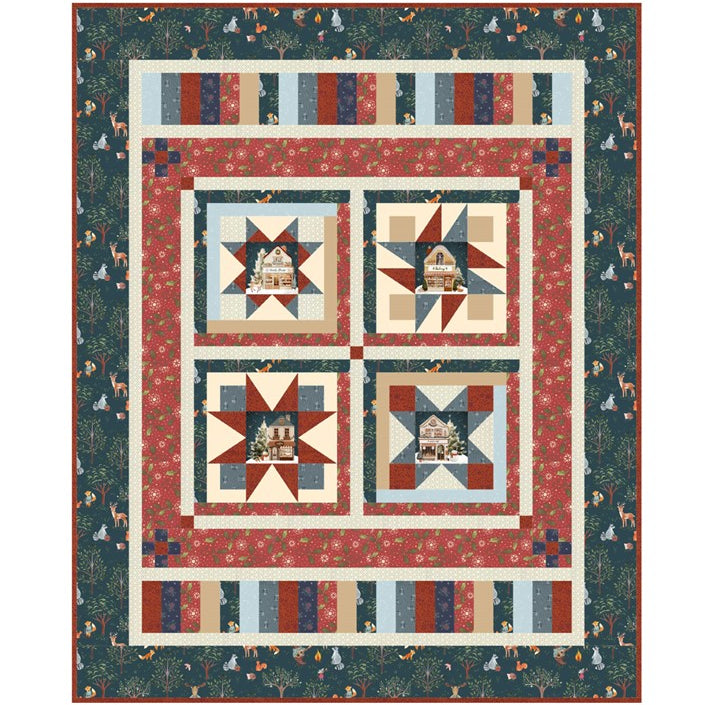 Happy Little Things Block of the Month Quilt Pattern - Digital - The Art of Home - Jacquelynne Steves