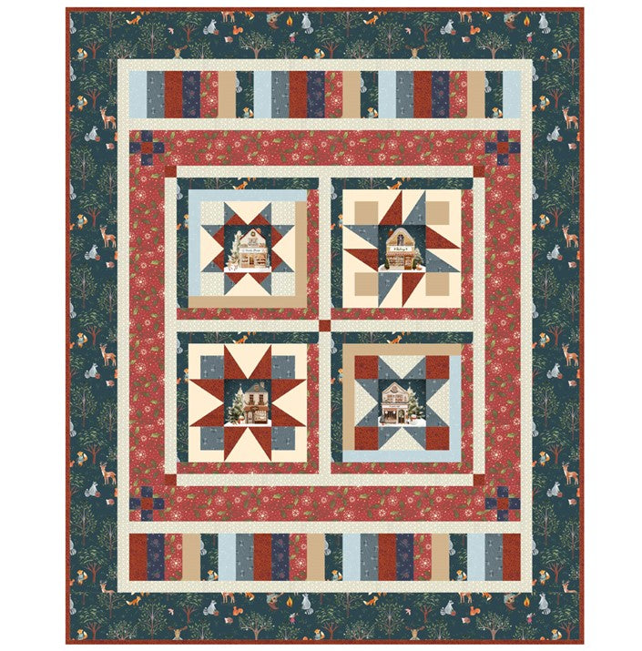 Happy Little Things Block of the Month Quilt Pattern - Digital - The Art of Home - Jacquelynne Steves