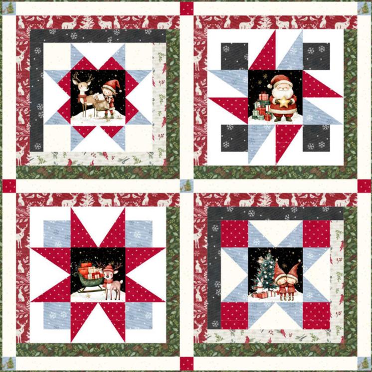 Happy Little Things Block of the Month Quilt Pattern - Digital - The Art of Home - Jacquelynne Steves