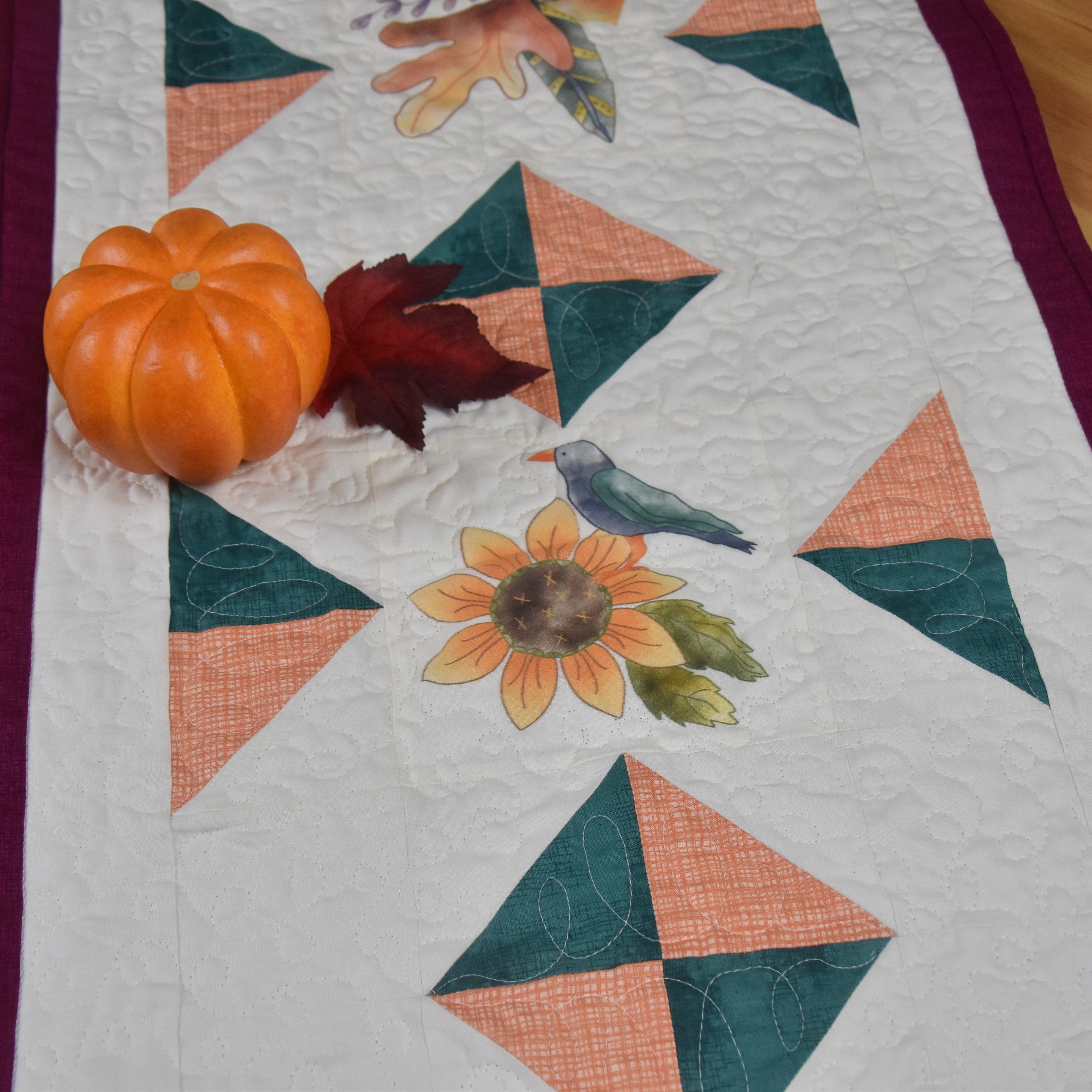 Harvest Blessings Table Runner Kit - The Art of Home - Jacquelynne Steves