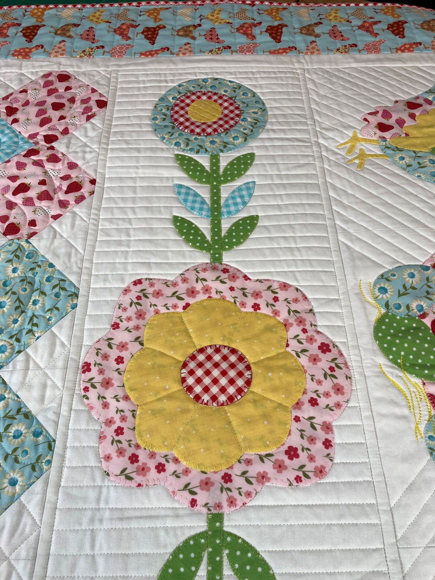 Hen Party Quilt Pattern - Digital - The Art of Home - Jacquelynne Steves