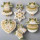 Holiday Glitz Felts Ornaments - The Art of Home - Jacquelynne Steves