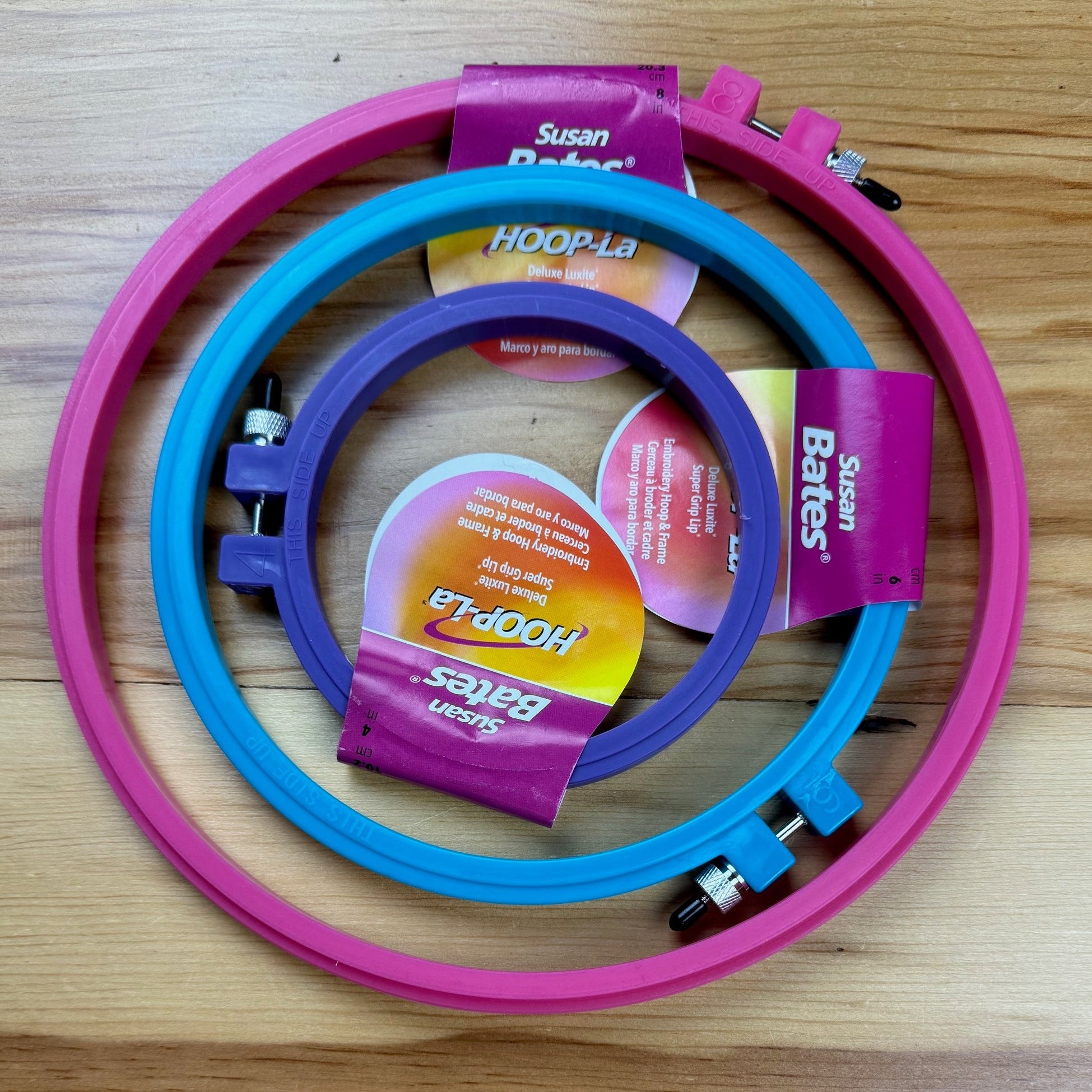 Embroidery Hoops - 3 sizes to choose from - Jacquelynne Steves