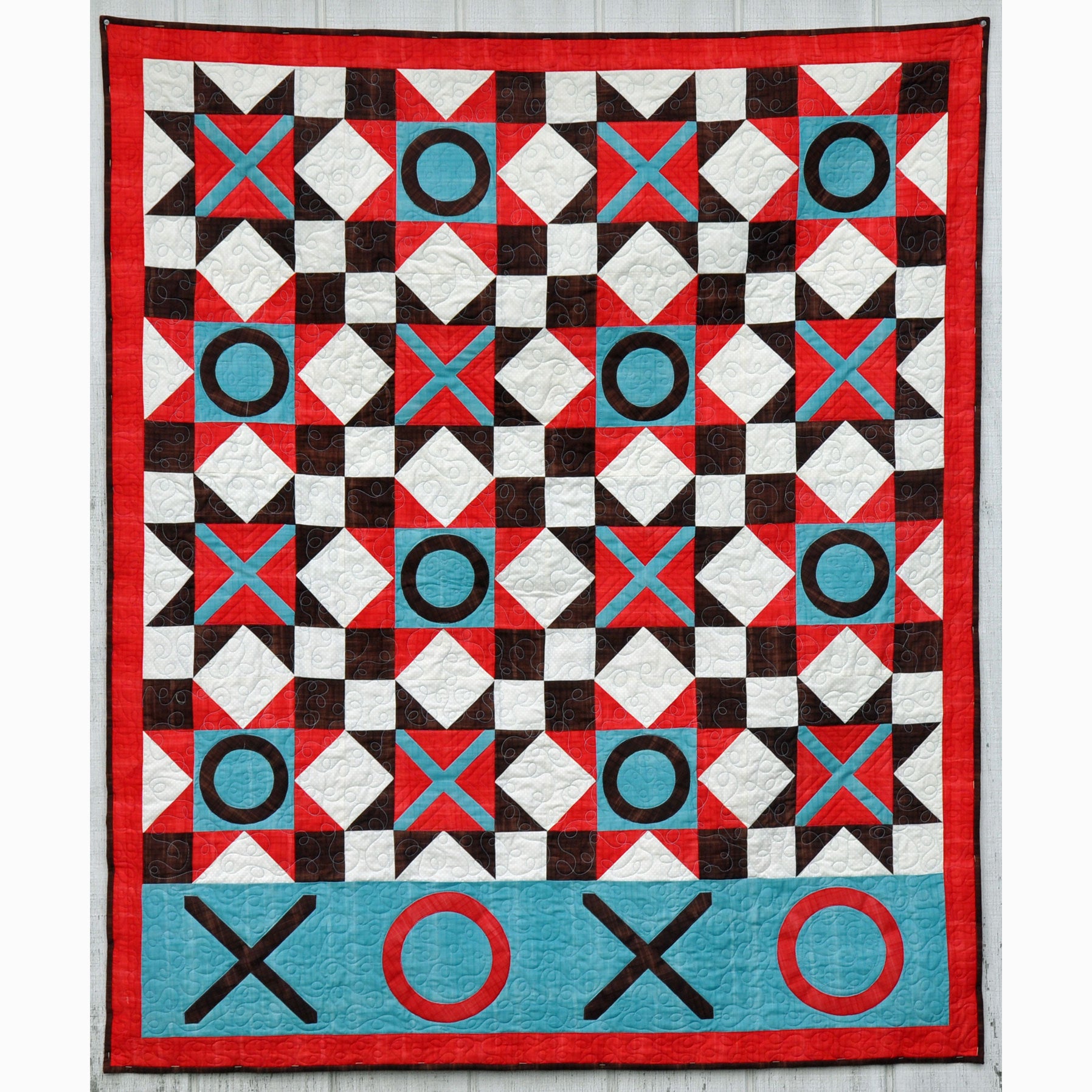 Hugs and Kisses Quilt Pattern - Digital - Jacquelynne Steves