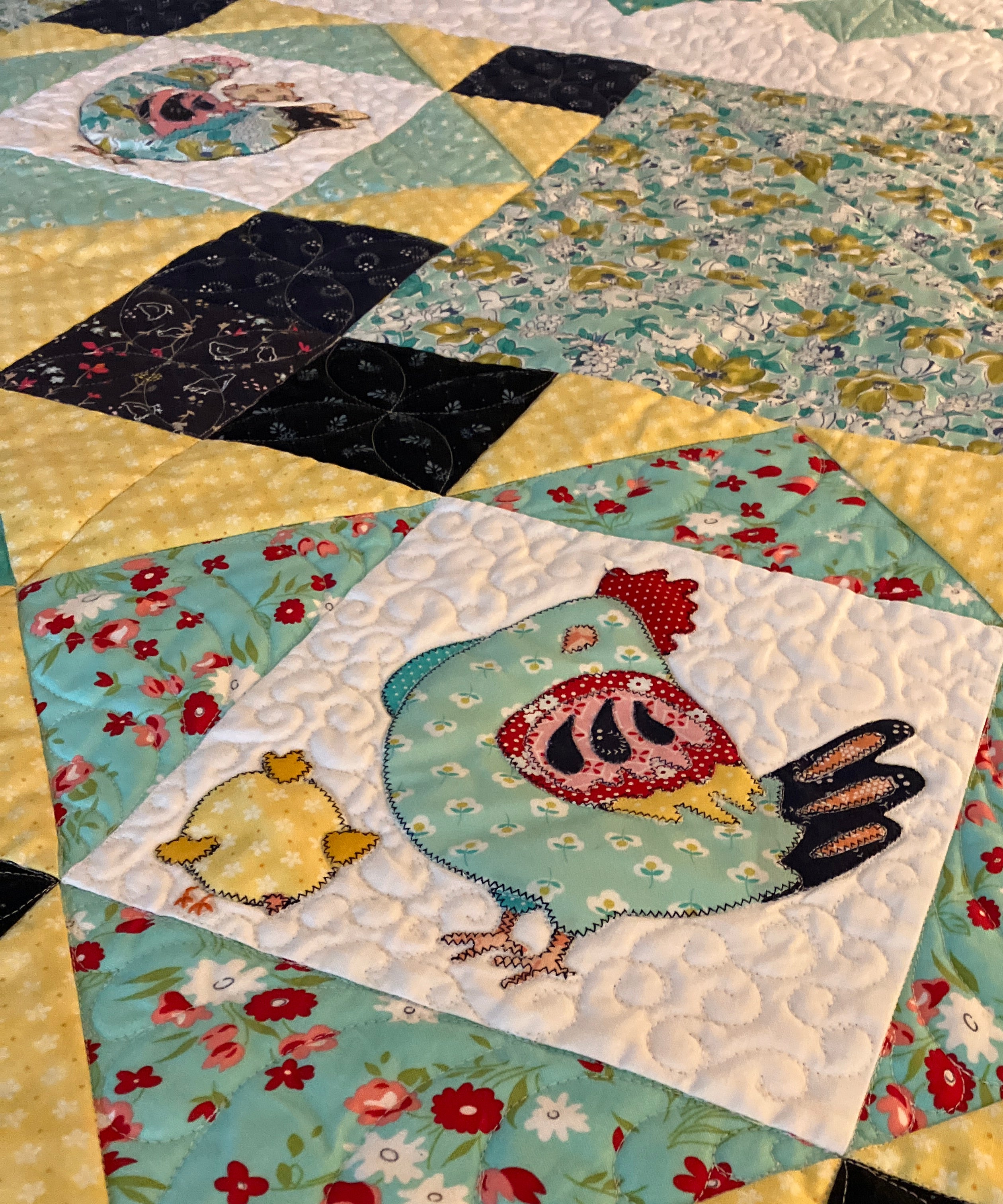 In the Hen House - Digital Pattern - Jacquelynne Steves