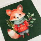 Little Christmas Critters 4" Fabric Panels-Set of 5 - The Art of Home - Jacquelynne Steves