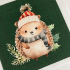 Little Christmas Critters 4" Fabric Panels-Set of 5 - The Art of Home - Jacquelynne Steves