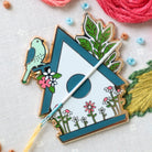 Melody Lane Birdhouse Magnetic Needle Minder - The Art of Home - Jacquelynne Steves