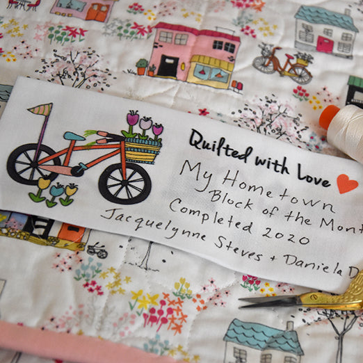 My Hometown Quilt Labels - Jacquelynne Steves