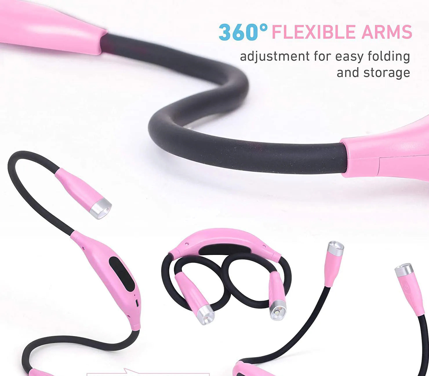 Flexible LED Rechargeable Neck Light - The Art of Home - Jacquelynne Steves