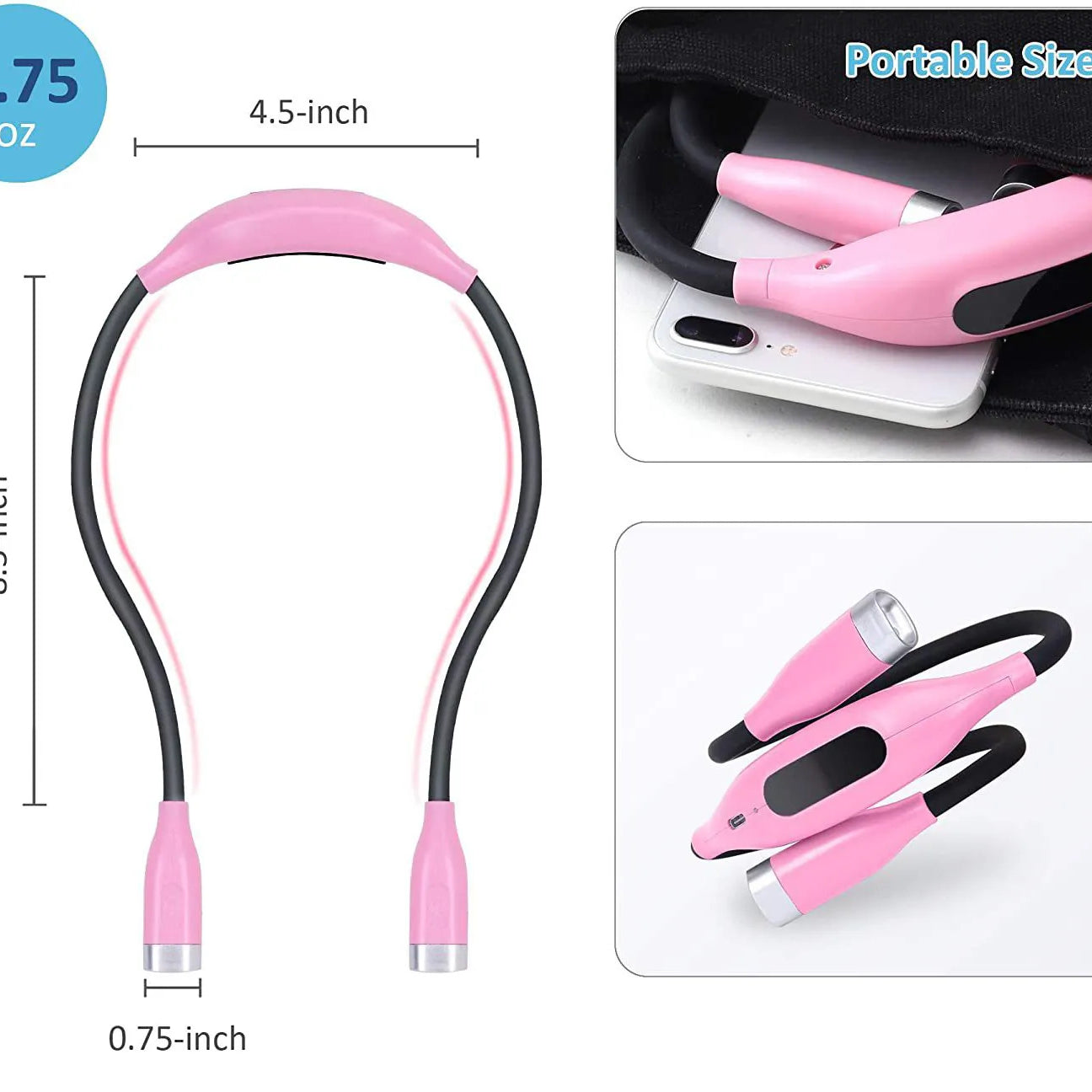 Flexible LED Rechargeable Neck Light - The Art of Home - Jacquelynne Steves