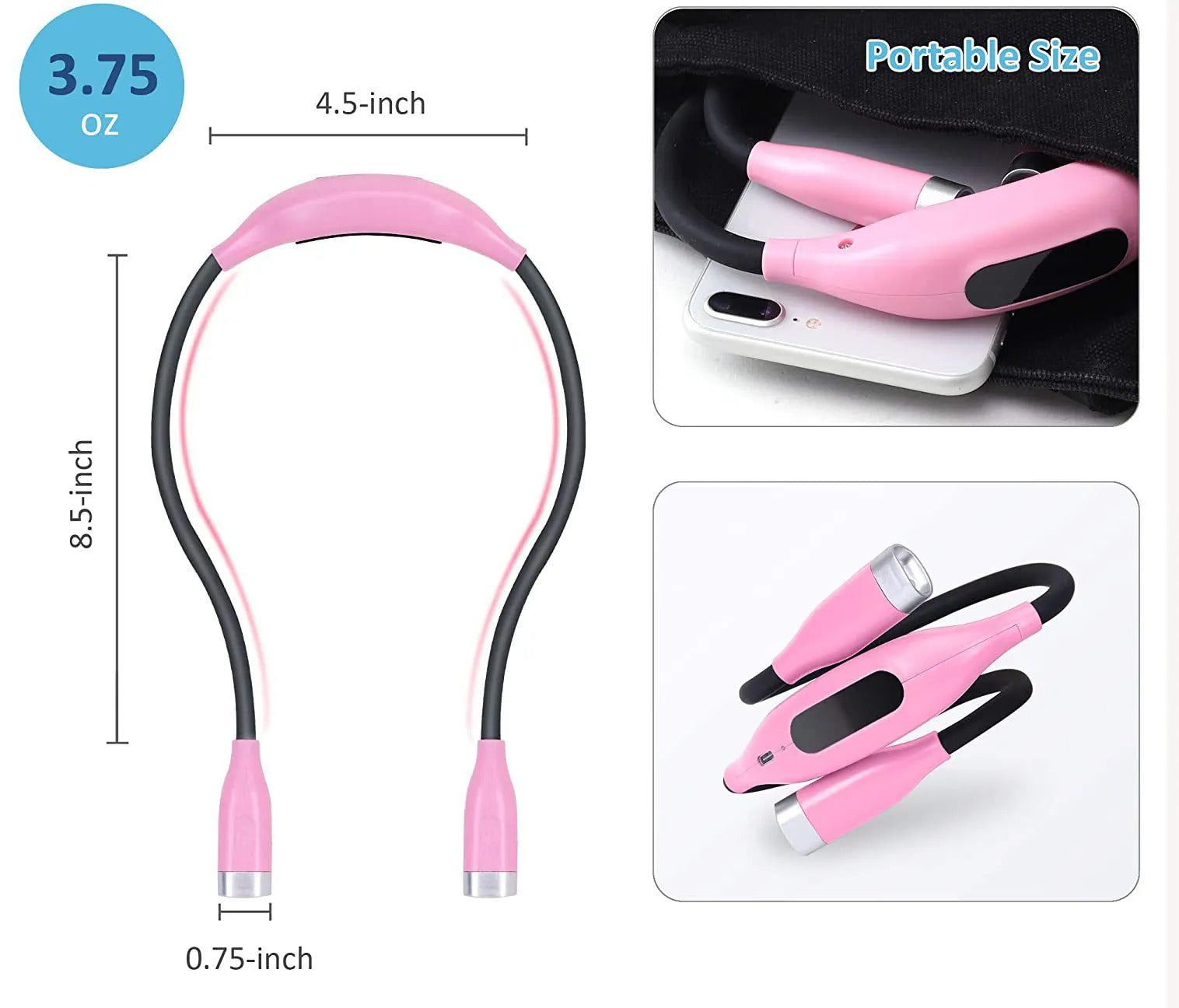 Flexible LED Rechargeable Neck Light - The Art of Home - Jacquelynne Steves