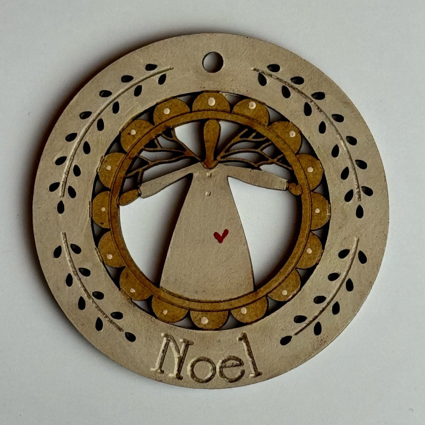 Hand-painted Wooden Ornaments - Small - The Art of Home - Jacquelynne Steves