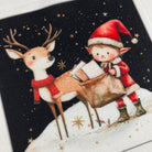 North Pole Helpers 4" Fabric Panels-Set of 5 - The Art of Home - Jacquelynne Steves