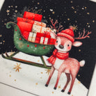 North Pole Helpers 4" Fabric Panels-Set of 5 - The Art of Home - Jacquelynne Steves