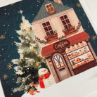 Old Fashioned Christmas Village 4" Fabric Panels-Set of 5 - The Art of Home - Jacquelynne Steves