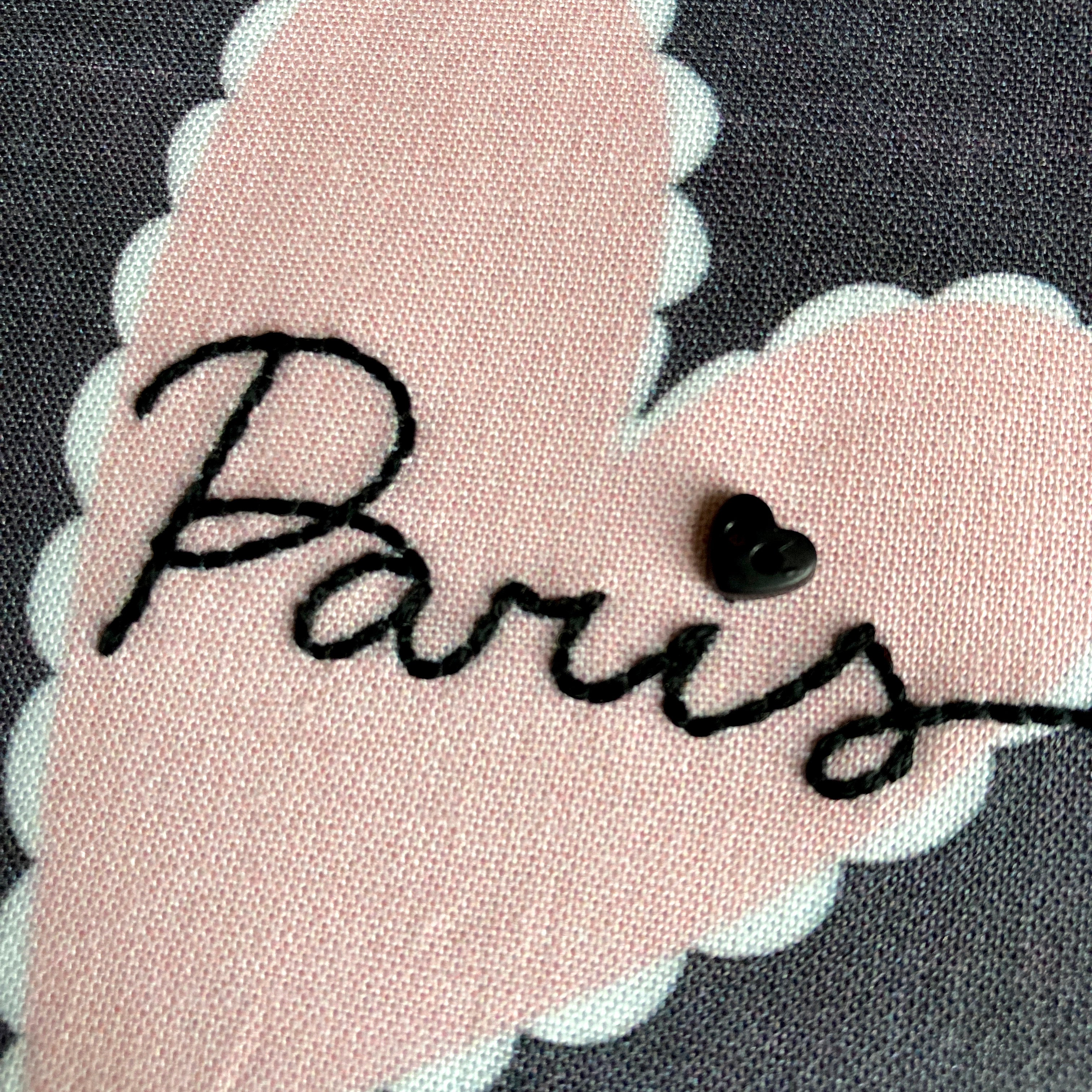 I Love Paris Embroidery Kit - Jacquelynne Steves