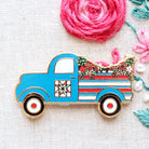 Patriotic Pickup Truck Needle Minder - Jacquelynne Steves
