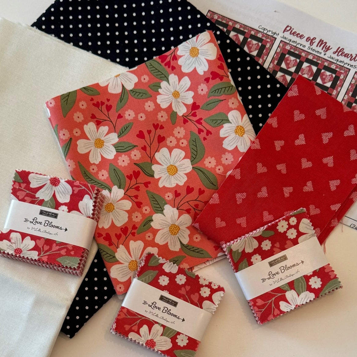 Piece of My Heart Little Quilt Kit - The Art of Home - Jacquelynne Steves