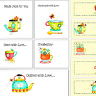 Cozy Afternoon Quilt Labels - Jacquelynne Steves