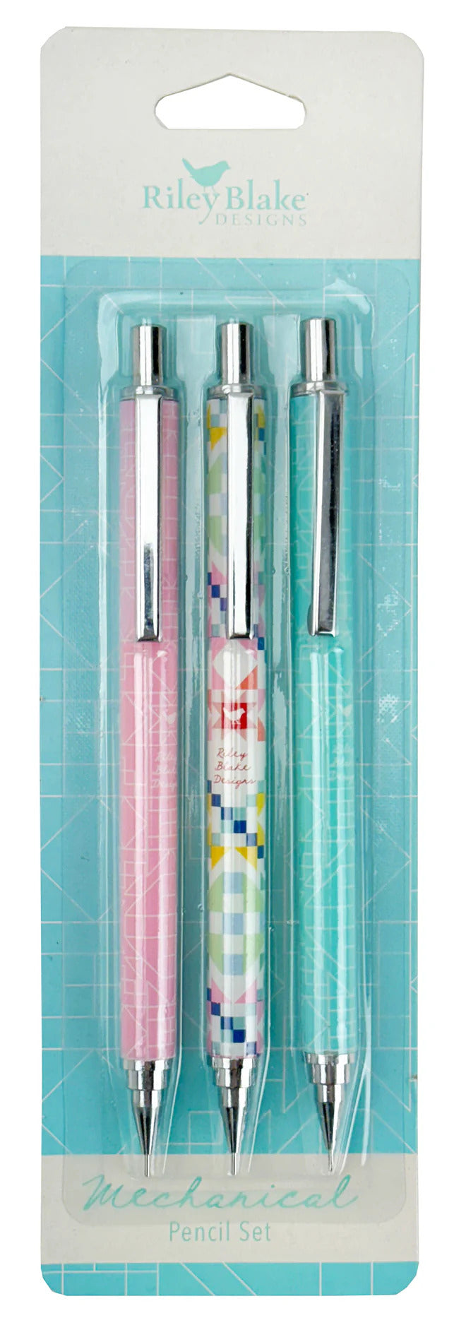 Quilt Lovers Mechanical Pencils, Set of 3 - The Art of Home - Jacquelynne Steves