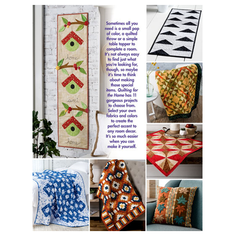 Quilting for the Home Book - Jacquelynne Steves