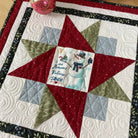 Snowmen from Heaven Table Runner Pattern - Digital - Jacquelynne Steves