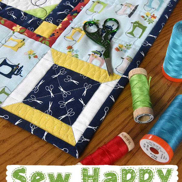 Sew Happy Quilt Pattern - Digital - Jacquelynne Steves