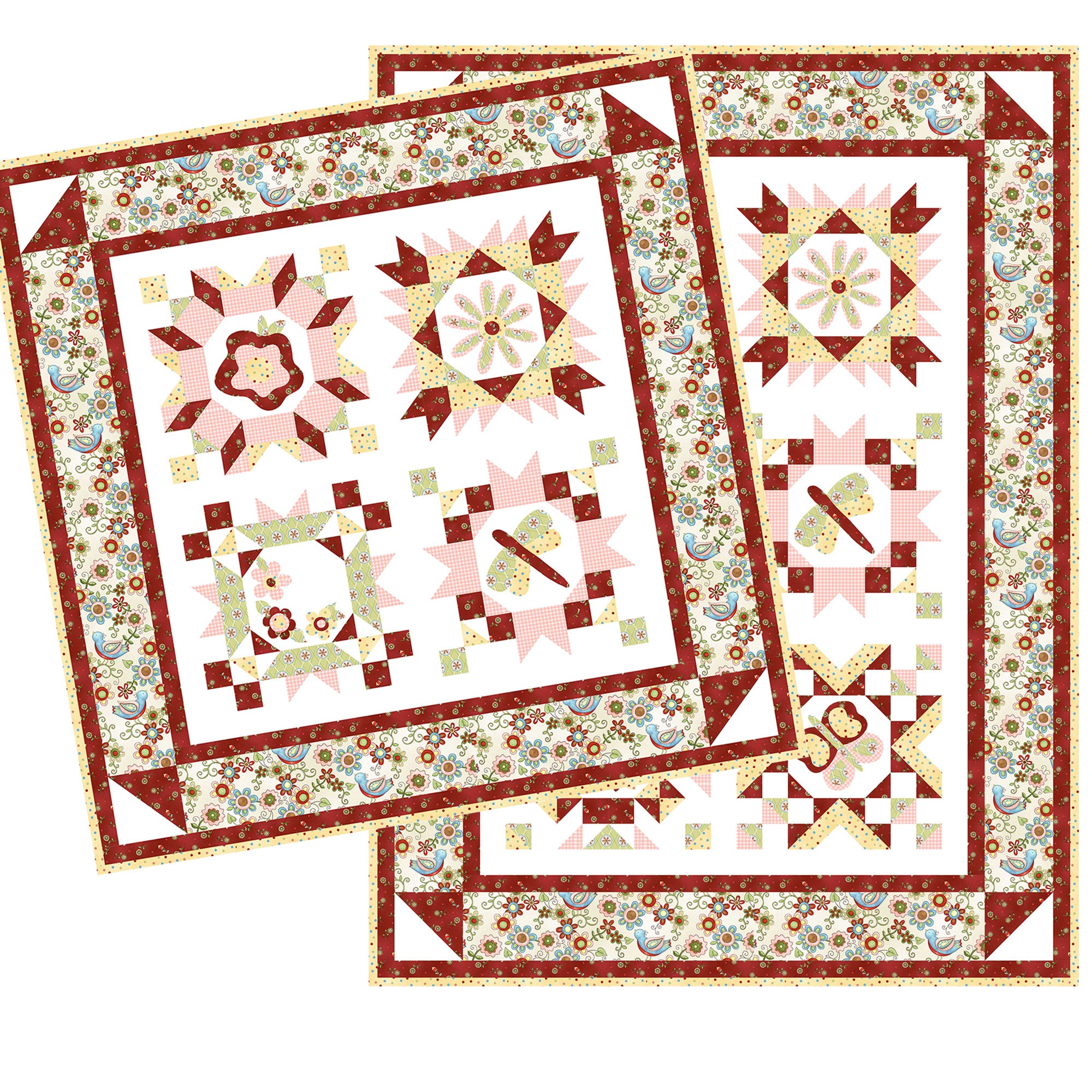 Sew Sweet Simplicity Block of the Month Quilt Pattern - Digital - Jacquelynne Steves