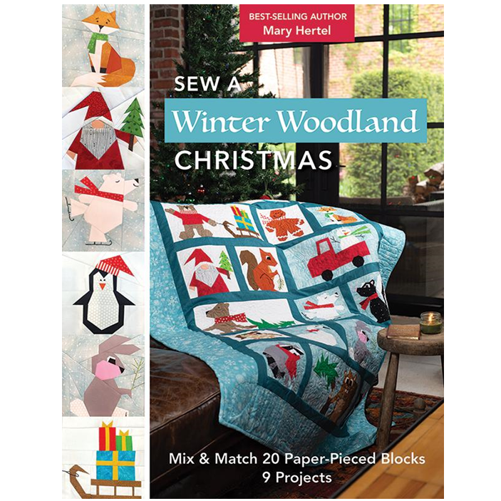 Sew a Winter Woodland Christmas Book - Jacquelynne Steves