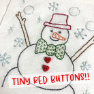 Snowmen from Heaven Table Runner Pattern - Digital - Jacquelynne Steves